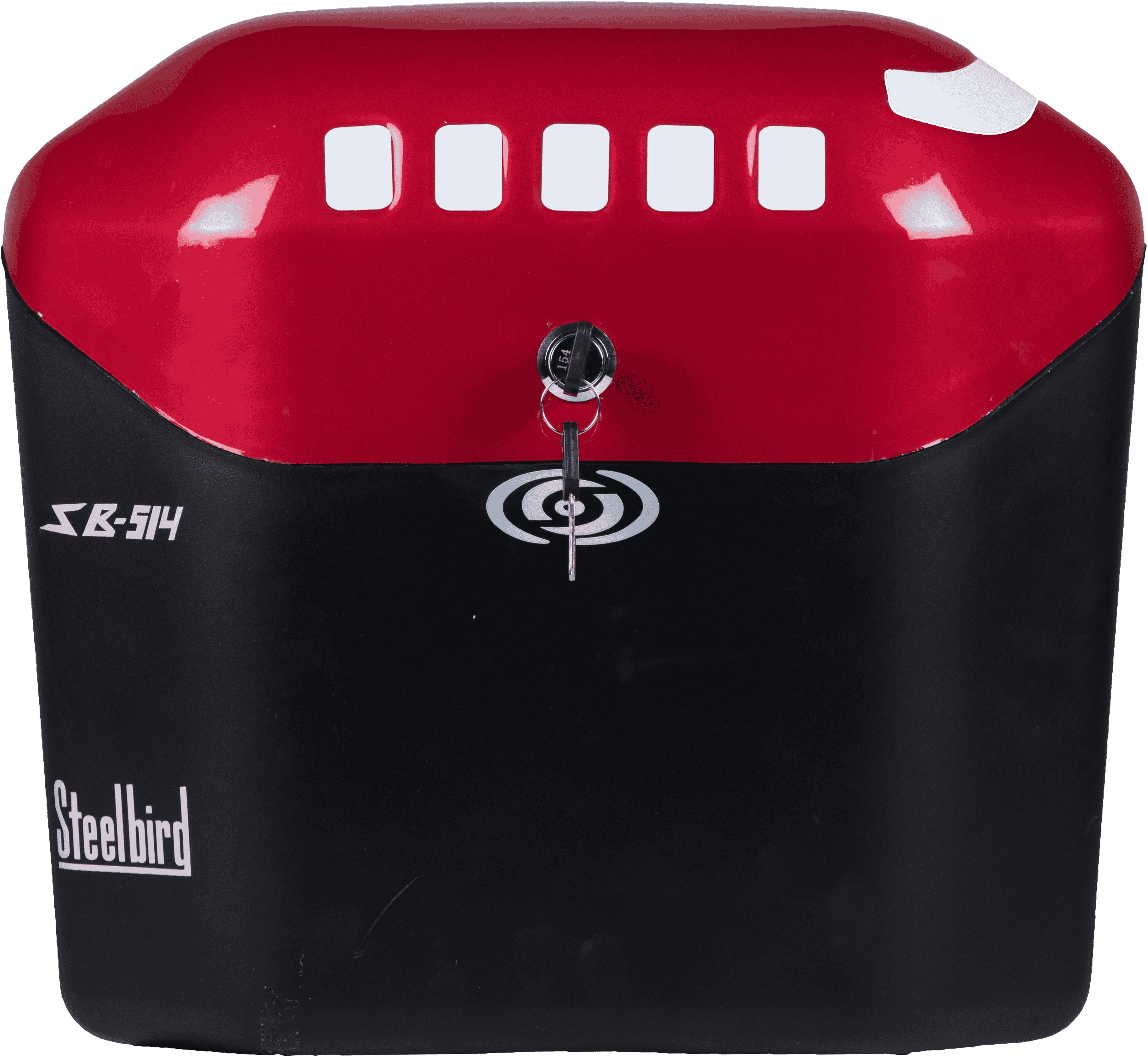 Steelbird Pannier Box SB-514 Sports Red